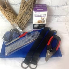 Dog Grooming Kit for Medium Dogs - Hammock, Ear & Eye Wipes, and MORE