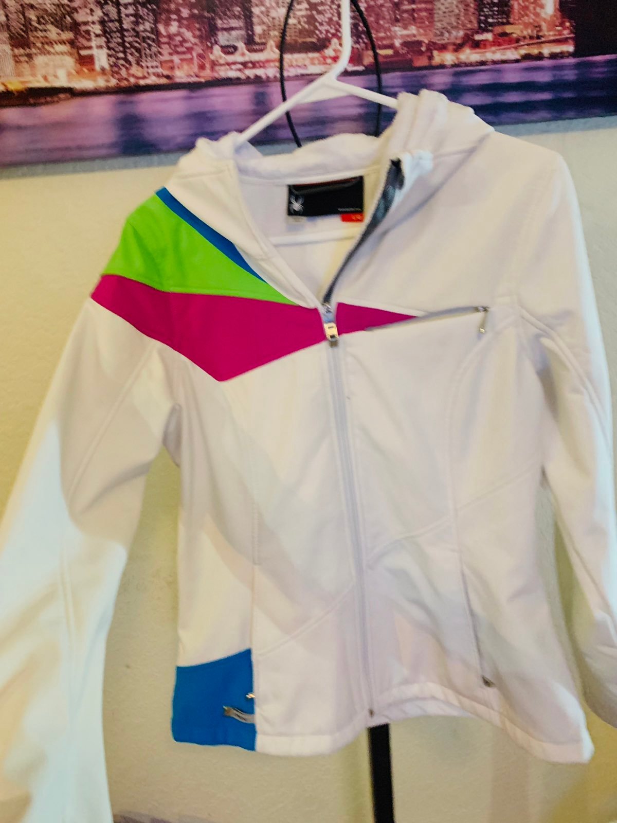 Spyder Full zip hoodie large