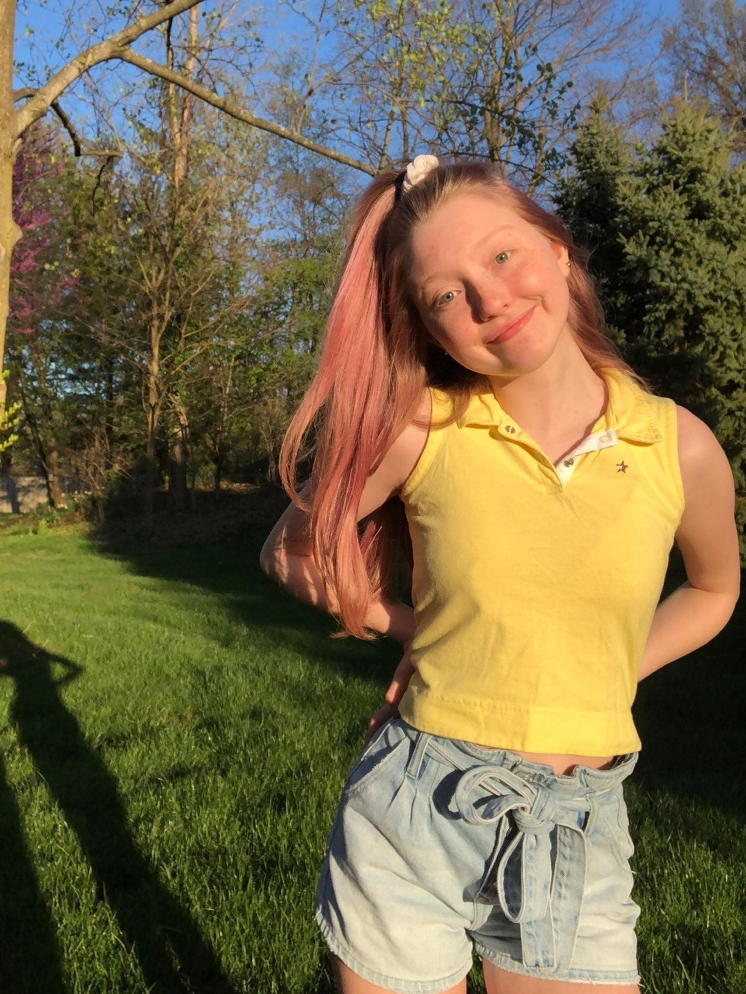 Tommy Hilfiger girly yellow star tank
