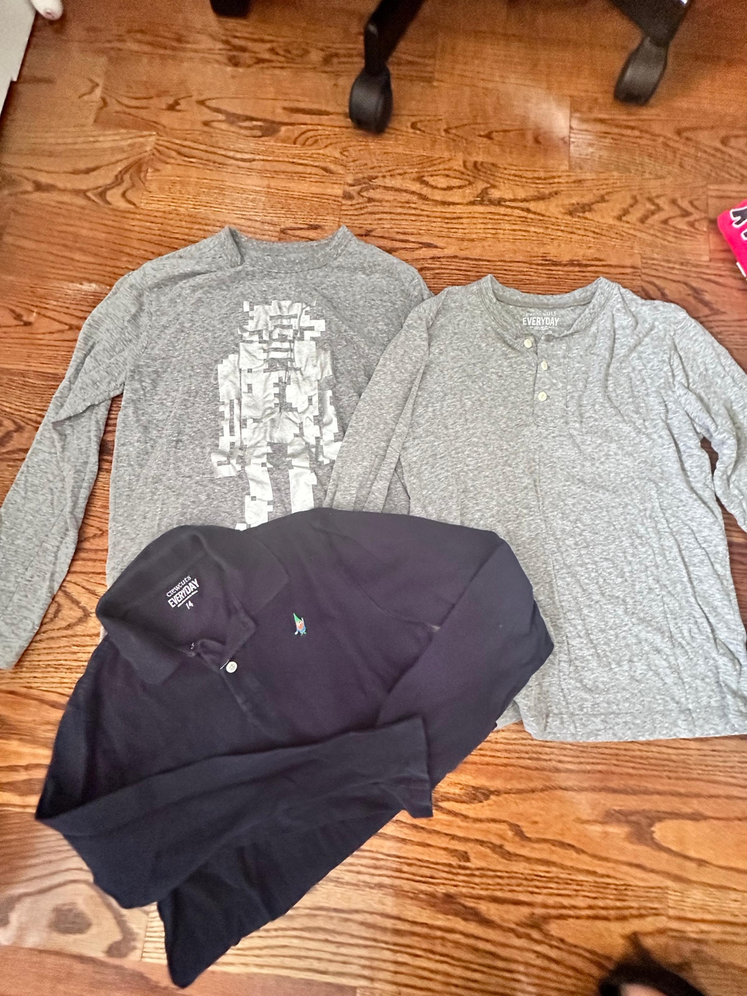 J crew boy long sleeve