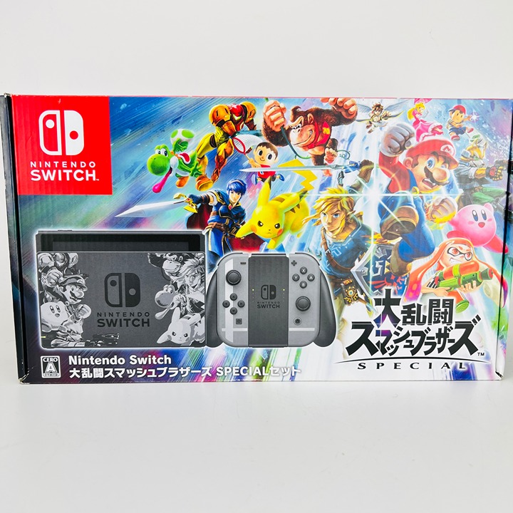 Nintendo Switch Super Smash Bros Ultimate Edition Japanese Console OPEN BOX
