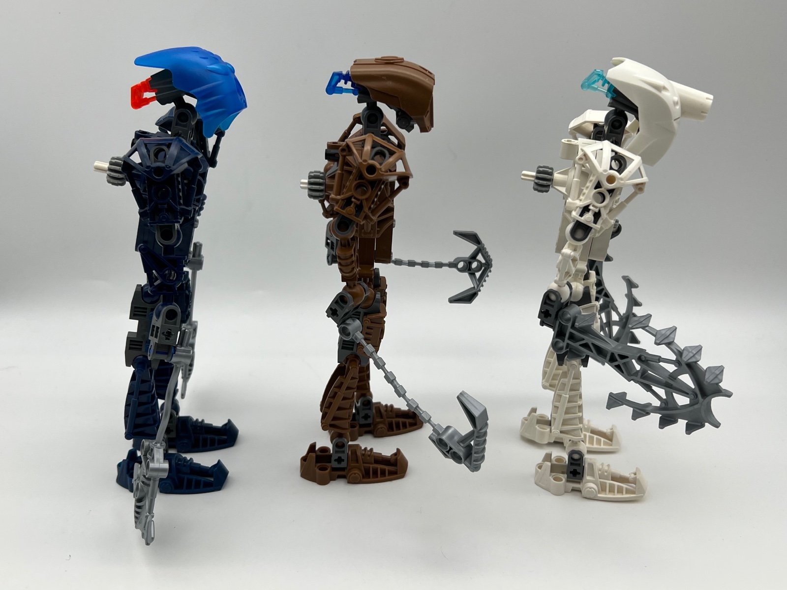Set of 6 Bionicle Toa Metru Complete No Manuals No shops Cannisters