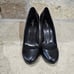 Thom Brown Women’s Size 8.5 (39) Black Leather Platform Pump Heels