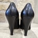 Thom Brown Women’s Size 8.5 (39) Black Leather Platform Pump Heels