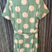 Kate spade polka dot shirt dress