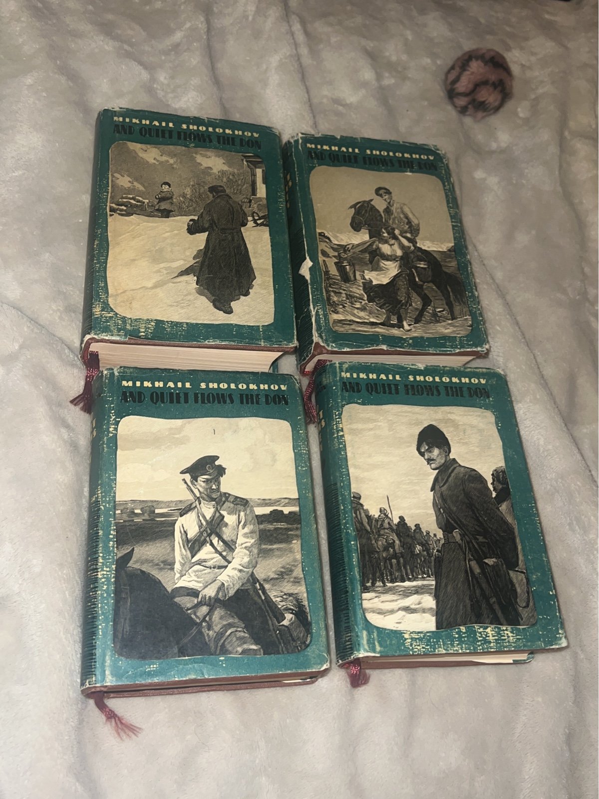 And Quiet Flows The Don Mikhail Sholokhov 4 Volumes
