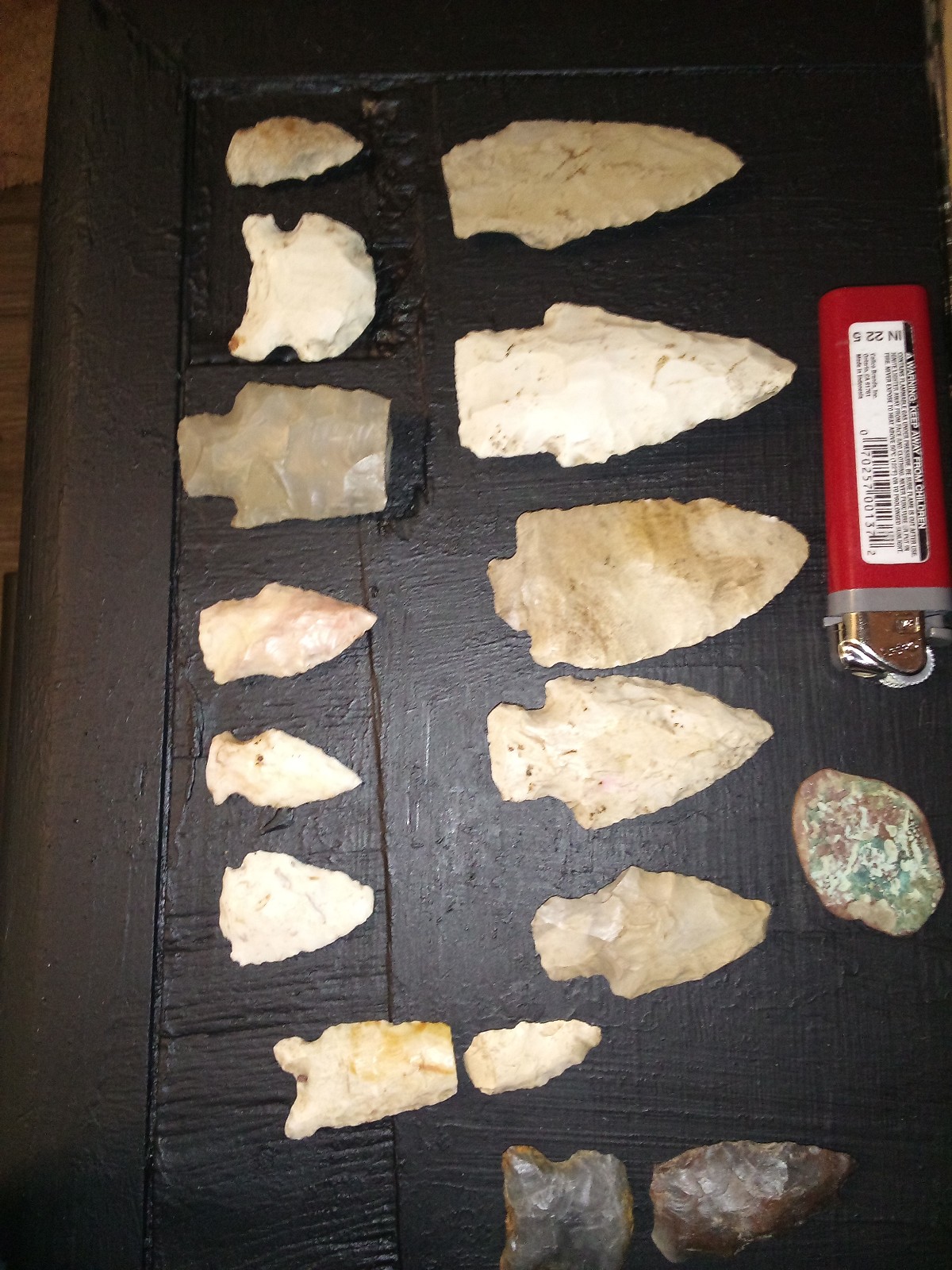 Arrow head collection....