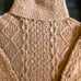 NSF Unisex Cable knit Sweater Oversized Grey