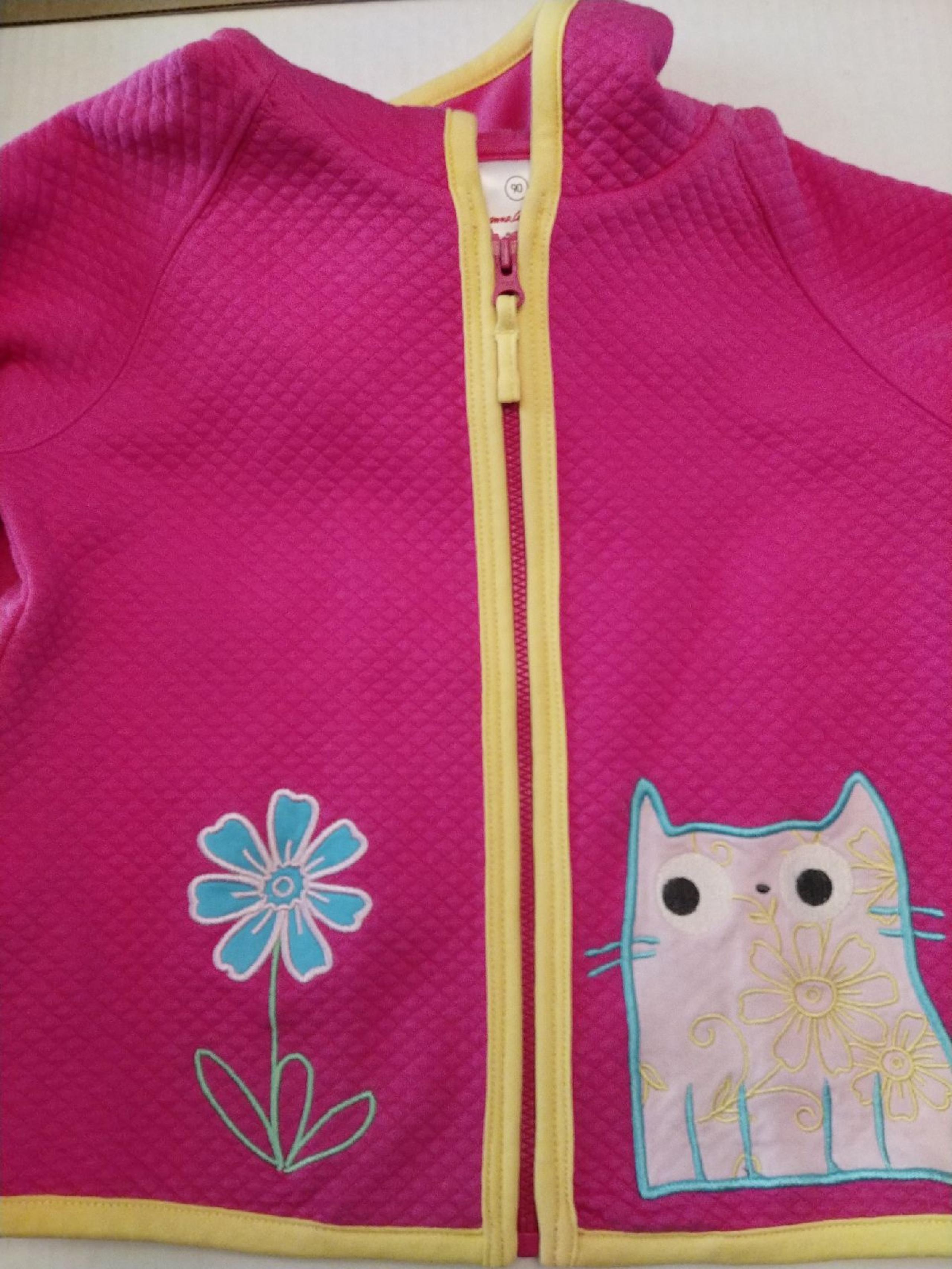 Hanna Andersson pink Hoodie Jacket size