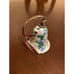 Chinese Vintage Cloisonne Bell Shaped Ornament Trinket Humming Bird Green