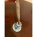 Chinese Vintage Cloisonne Bell Shaped Ornament Trinket Humming Bird Green