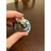 Chinese Vintage Cloisonne Bell Shaped Ornament Trinket Humming Bird Green