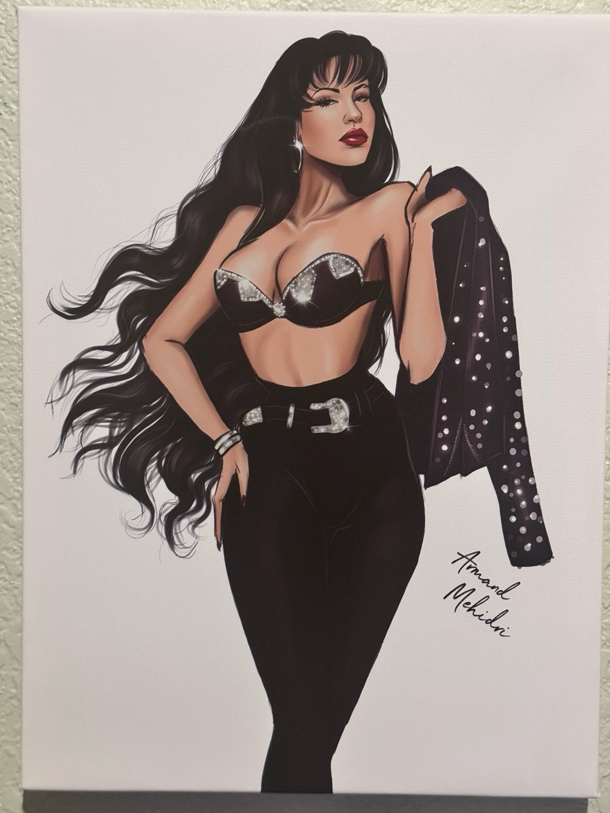 Selena lithograph