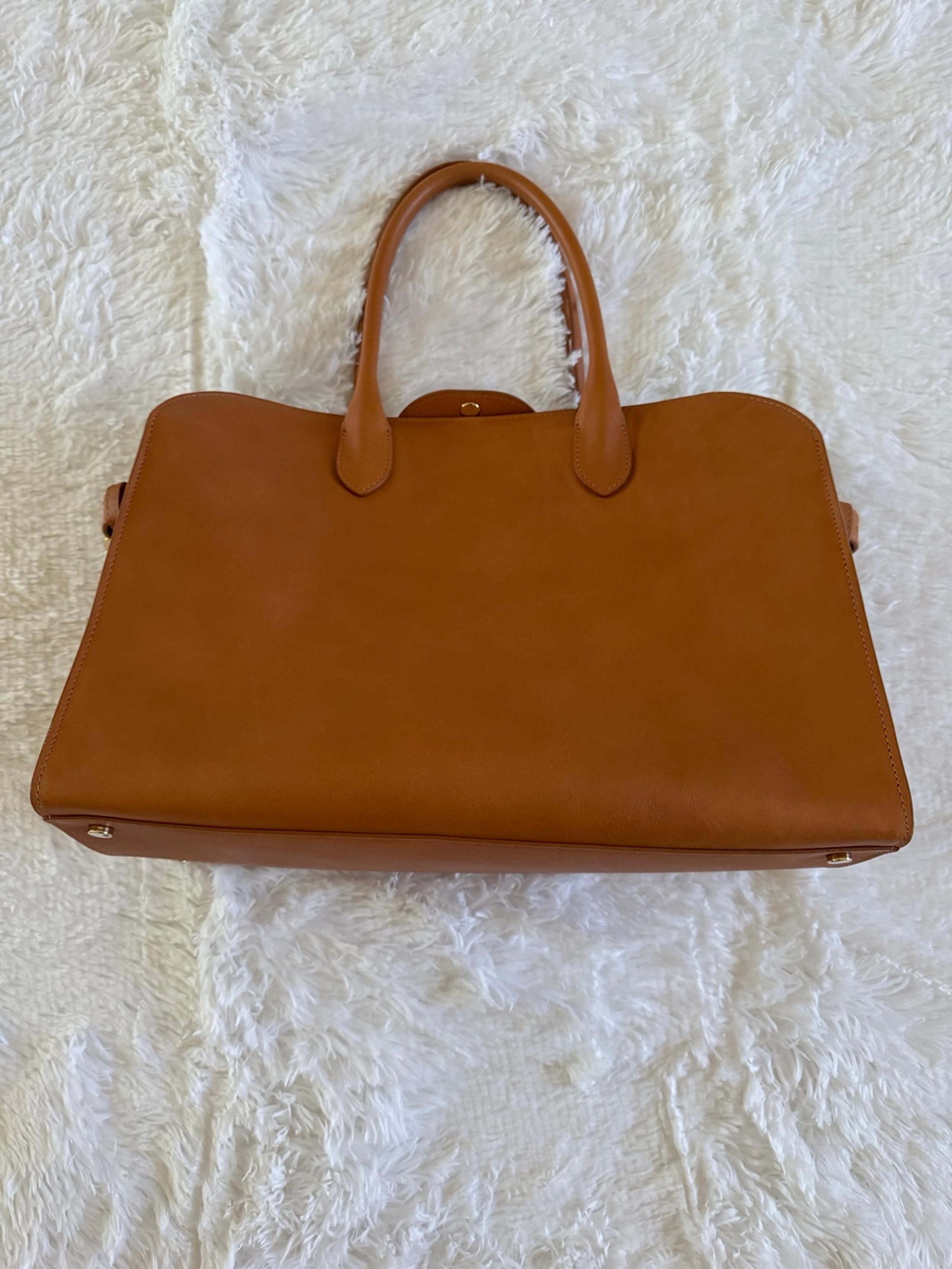 Like New Claudia Firenze Genuine Leather Satchel