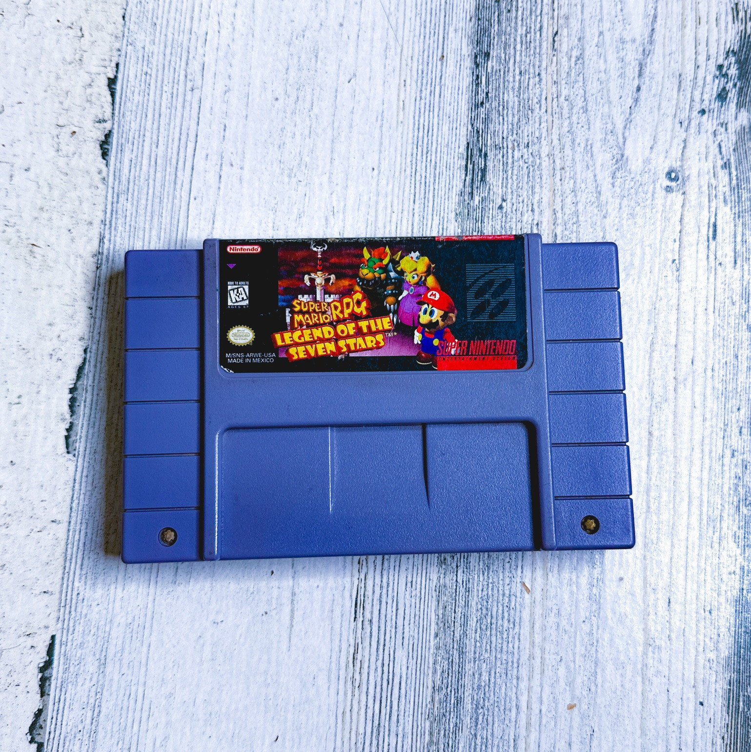 Super Mario RPG: Legend of the Seven Stars (Nintendo SNES, 1996) SNES AUTHENTIC