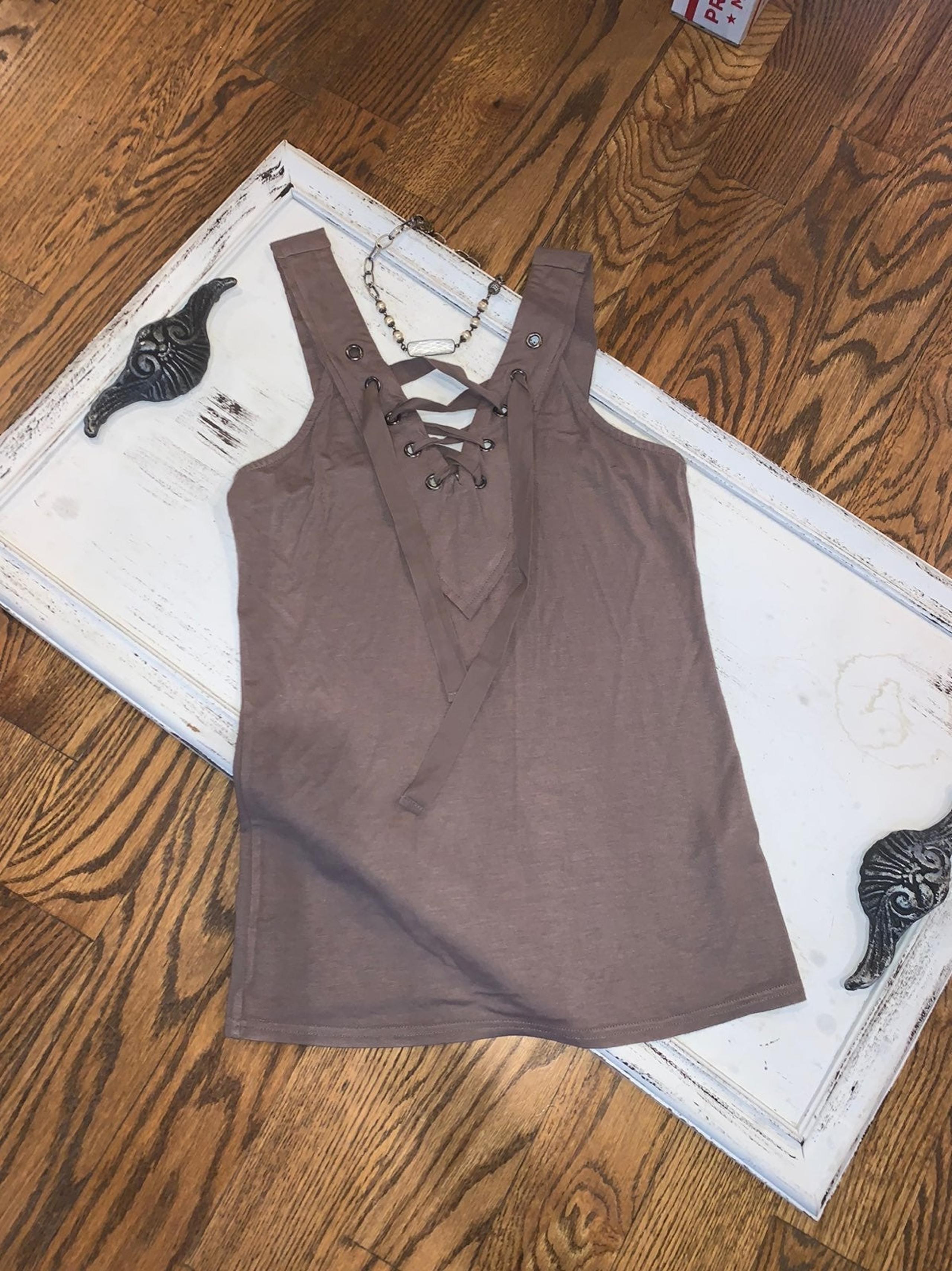 Lace-up Tank