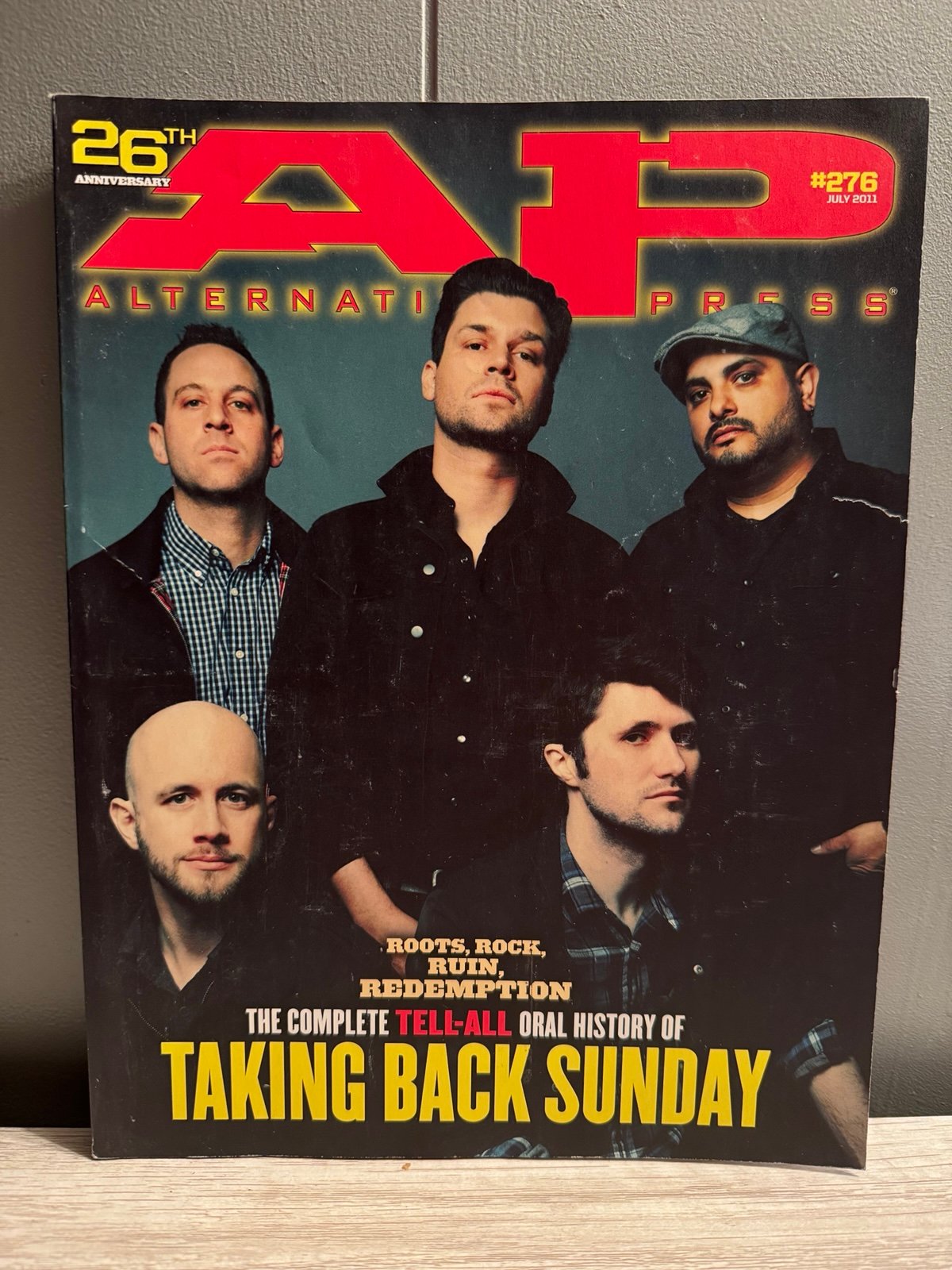 Alternative Press Magazine Taking Back Sunday