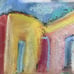 Pink Island House An Original Pastel Painting Matted &Framed 15”x12”Original