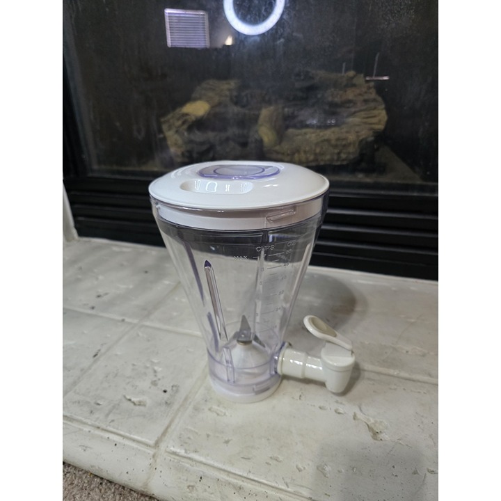 Back to Basics Smoothie Duo Replacement Pitcher W/ Lid & Clear Replacement Piece