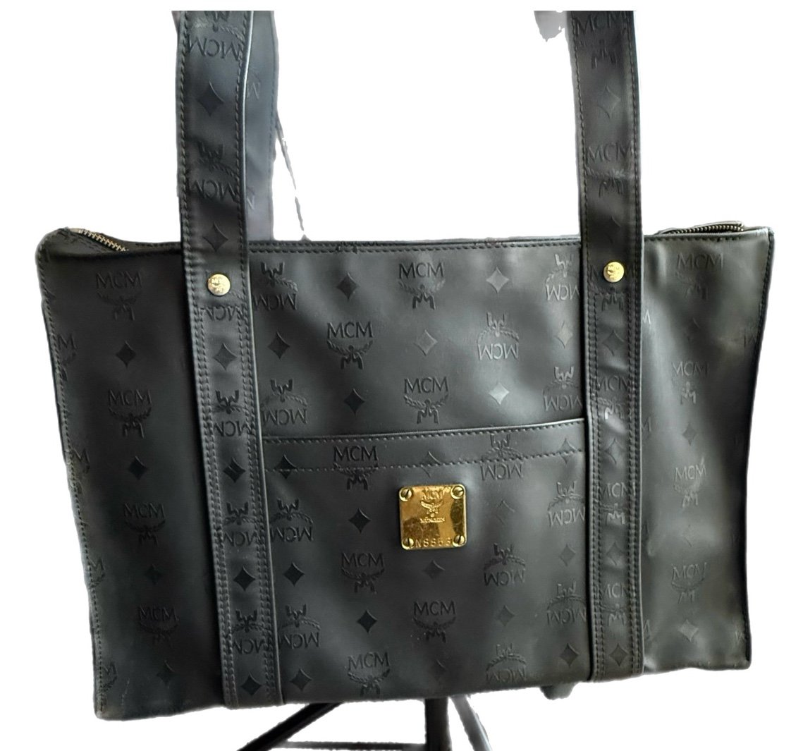 MCM Black Tote Bag