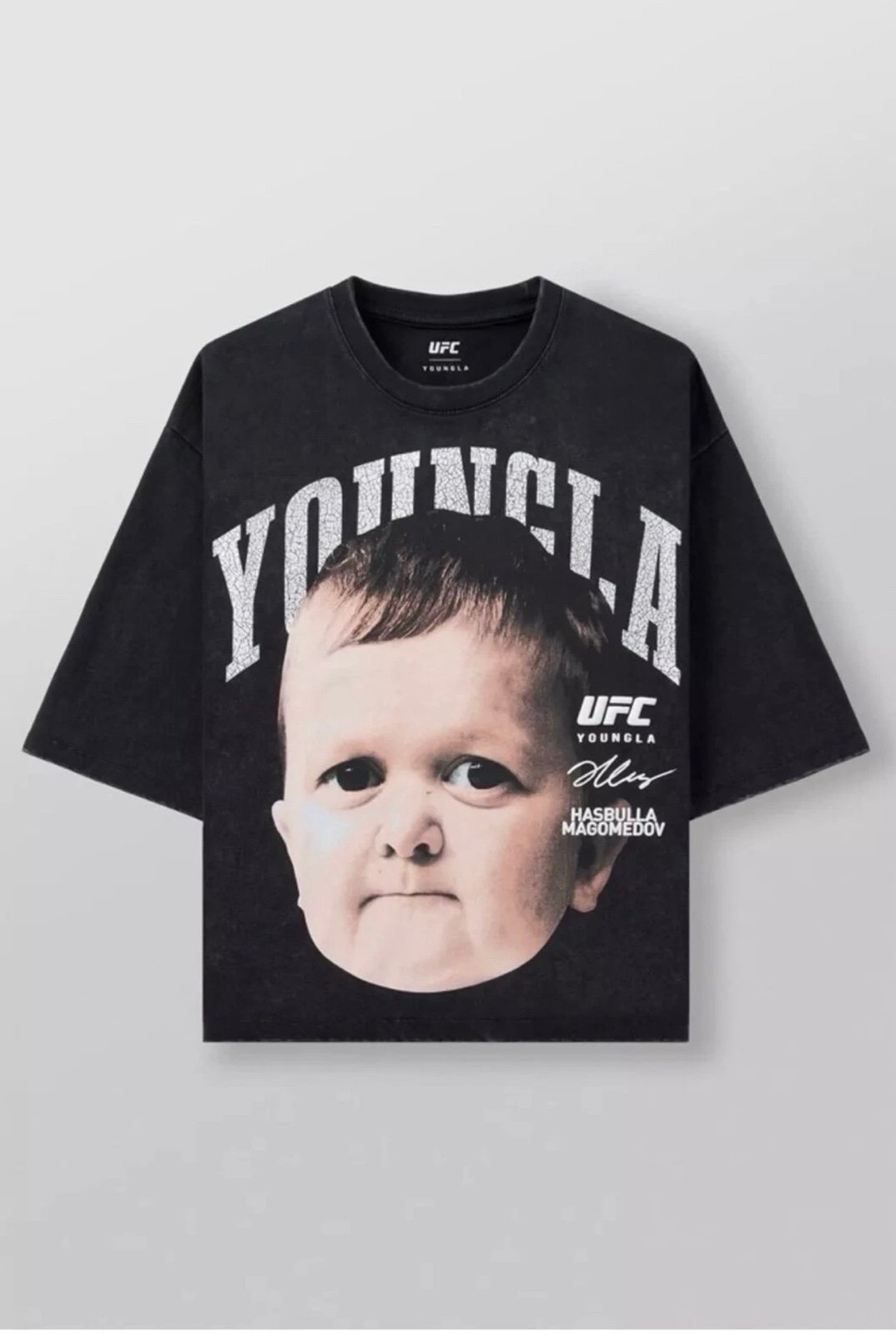 YoungLA 4204 - LARGE "HASBULLA" UFC™ Fighter Tee - Brand New Sold Out
