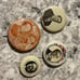 Bryan Kern 1908 William Taft Warren G Harding Political Campaign Button Pin Lot