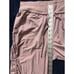 Athleta Attitude Ruched Leg Elastic Drawstrings Waist Pants Pink Size 6