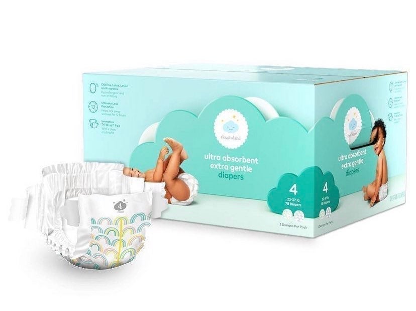 Club Pack Diapers Size 4 w/78 Count