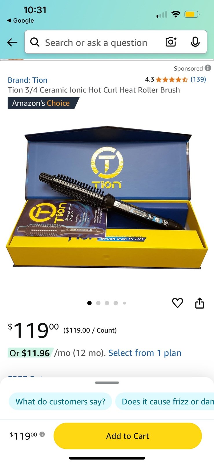Hair styling tool