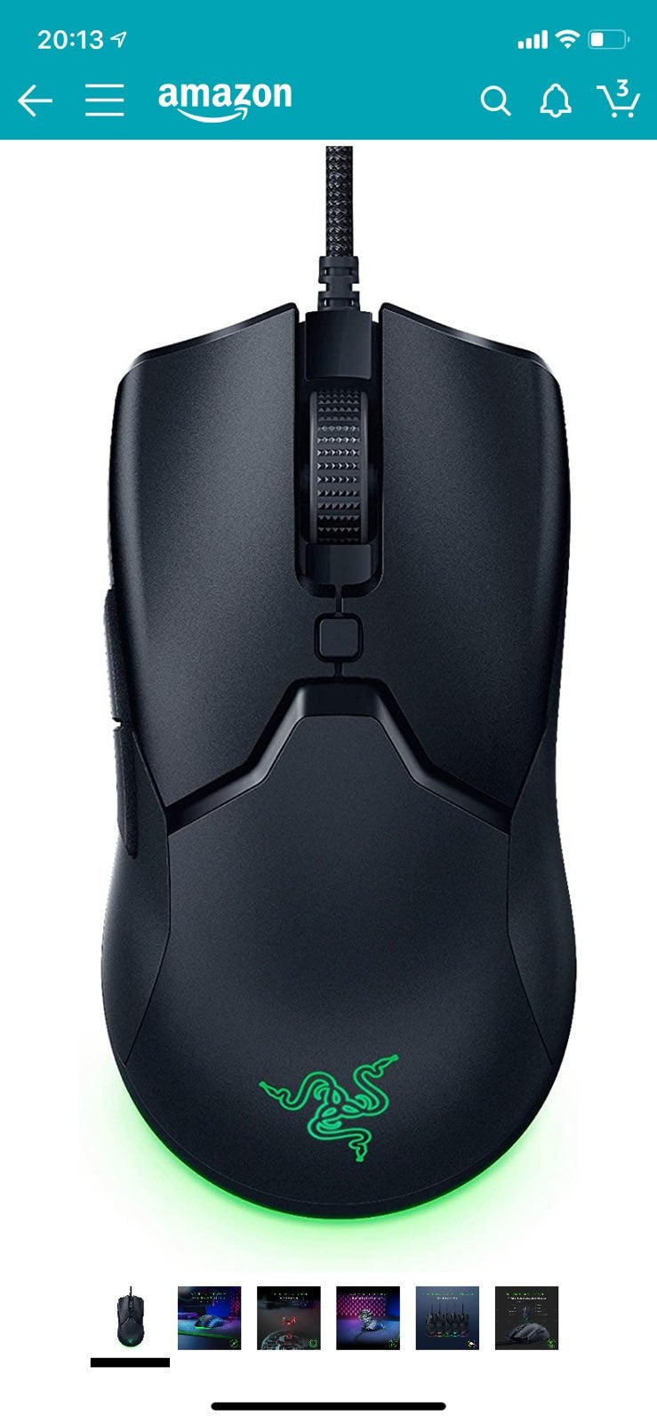 Razer Viper Mini Ultralight Gaming Mouse