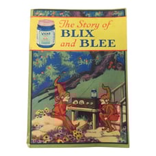 The Story Of Blix And Blee Vicks VapoRub Vintage 1925 Advertising Pamphlet Litho