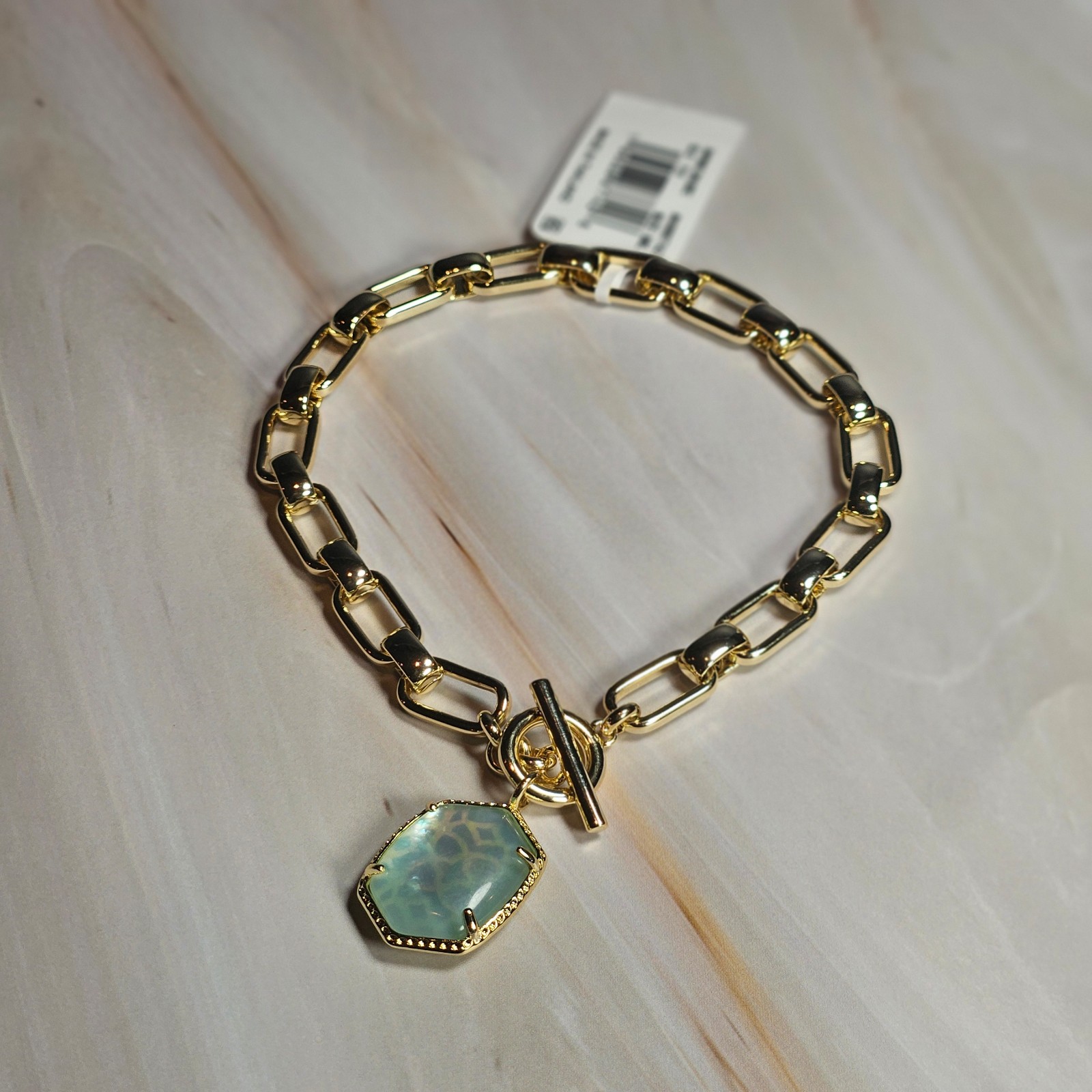 NWT Kendra Scott Daphne Gold Link and Chain Bracelet