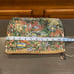 NWT Sakroots Green Tan Bali Animal Jungle Cosmetic Essentials Large Pouch Bag