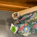 NWT Sakroots Green Tan Bali Animal Jungle Cosmetic Essentials Large Pouch Bag