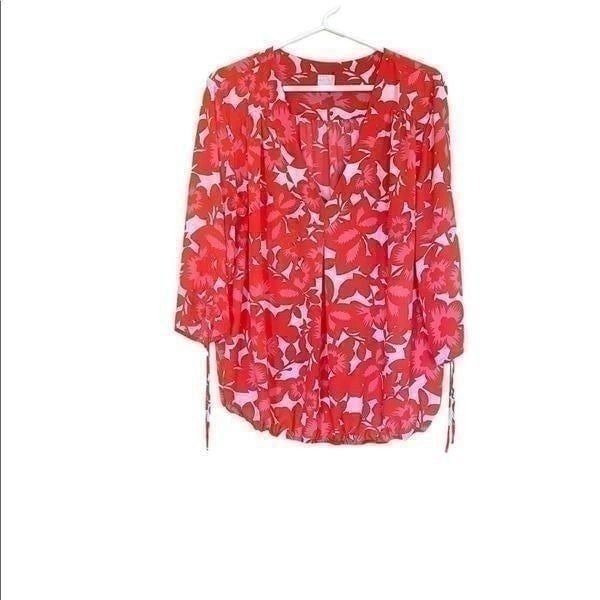 Soho Floral 3/4 Sleeves Top