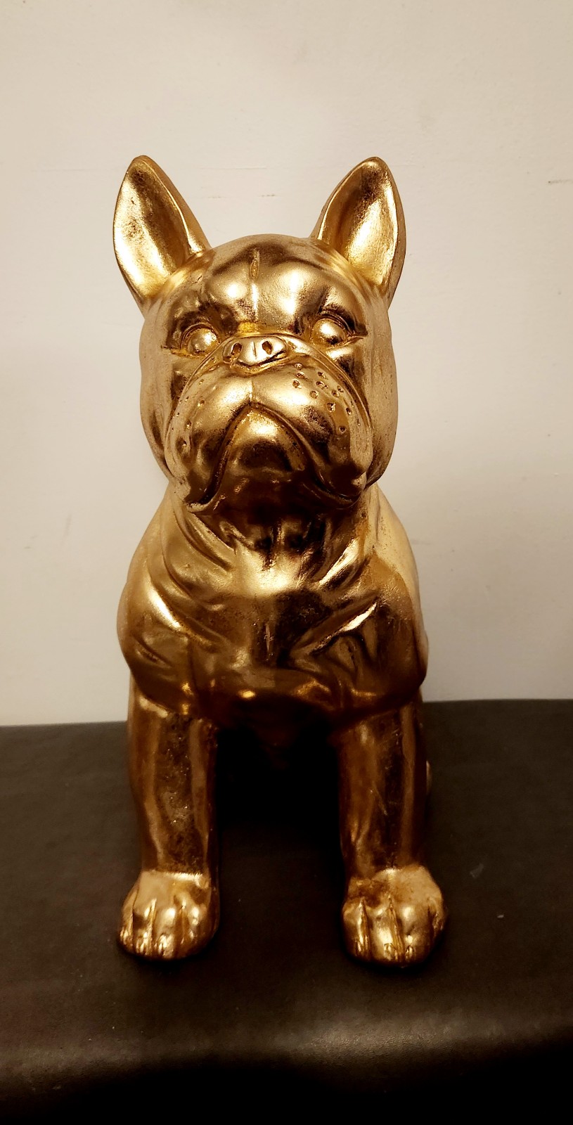 20 Gold Frenchie Statue