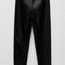 Zara Faux Leather Leggings