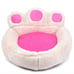 POOCH-LABS Paw Shape Washable Sleeping Dog Bed