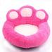 POOCH-LABS Paw Shape Washable Sleeping Dog Bed