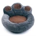 POOCH-LABS Paw Shape Washable Sleeping Dog Bed