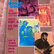 down beat vintage magazine march 24,1977