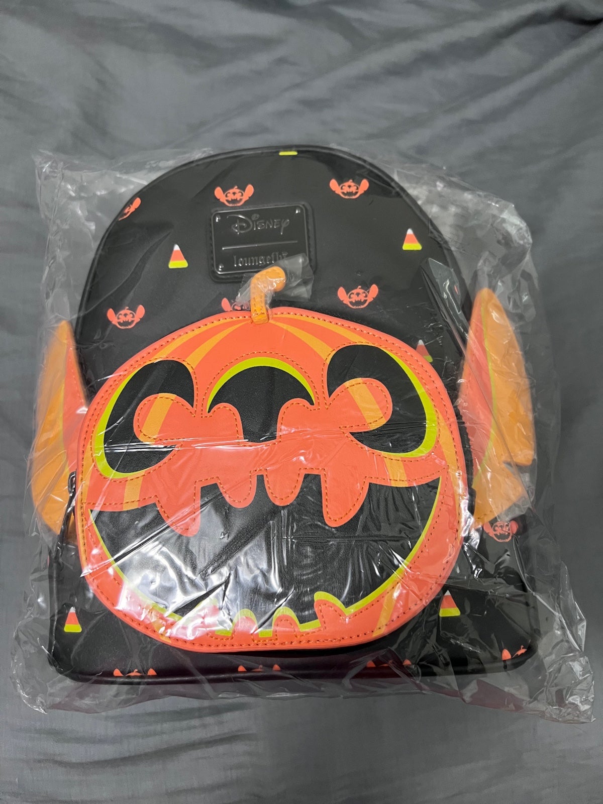 Loungefly Disney Lilo & Stitch Jack-o-lantern Stitch Backpack Boxlunch Exclusive