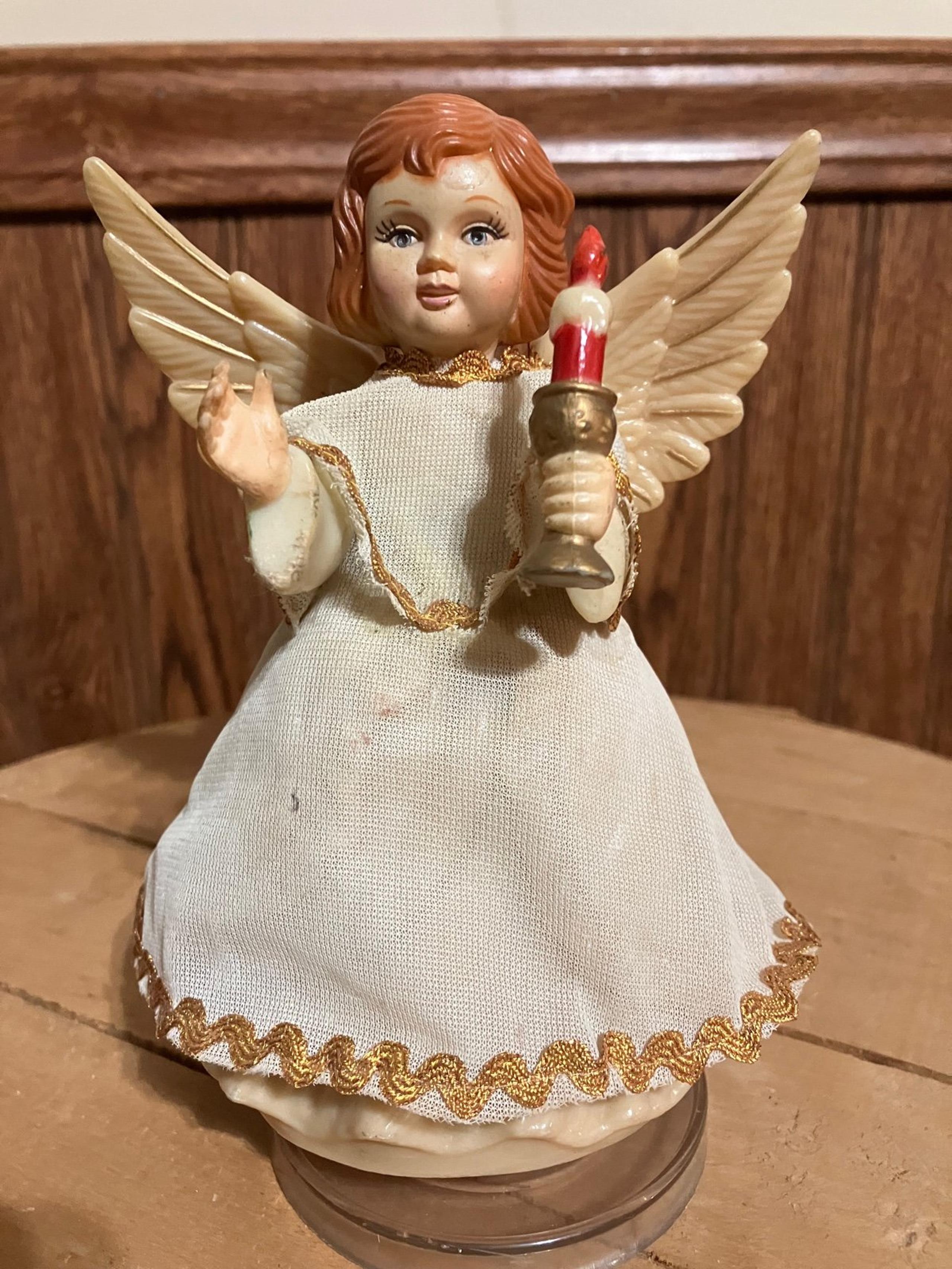 Vintage Musical Angel Hard Plastic material
