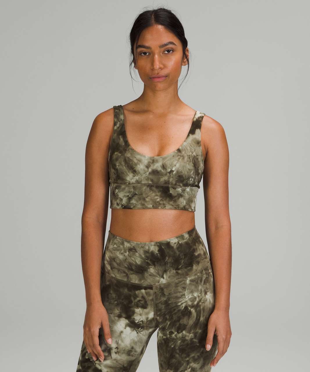 Lululemon Align Bra Reversible size 4 Diamond Dye Dark Olive DD5L/DKOV