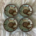 NWT 4pc Wilton Doughnuts Fluted Tube Pan