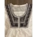 Free People Iggie Ivory Embroidered Crop Top Boho Size XS Pullover Woven 148