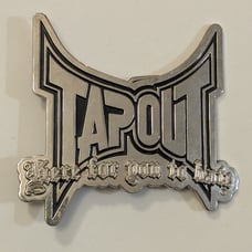 Vintage Y2K Tapout MMA Belt Buckle