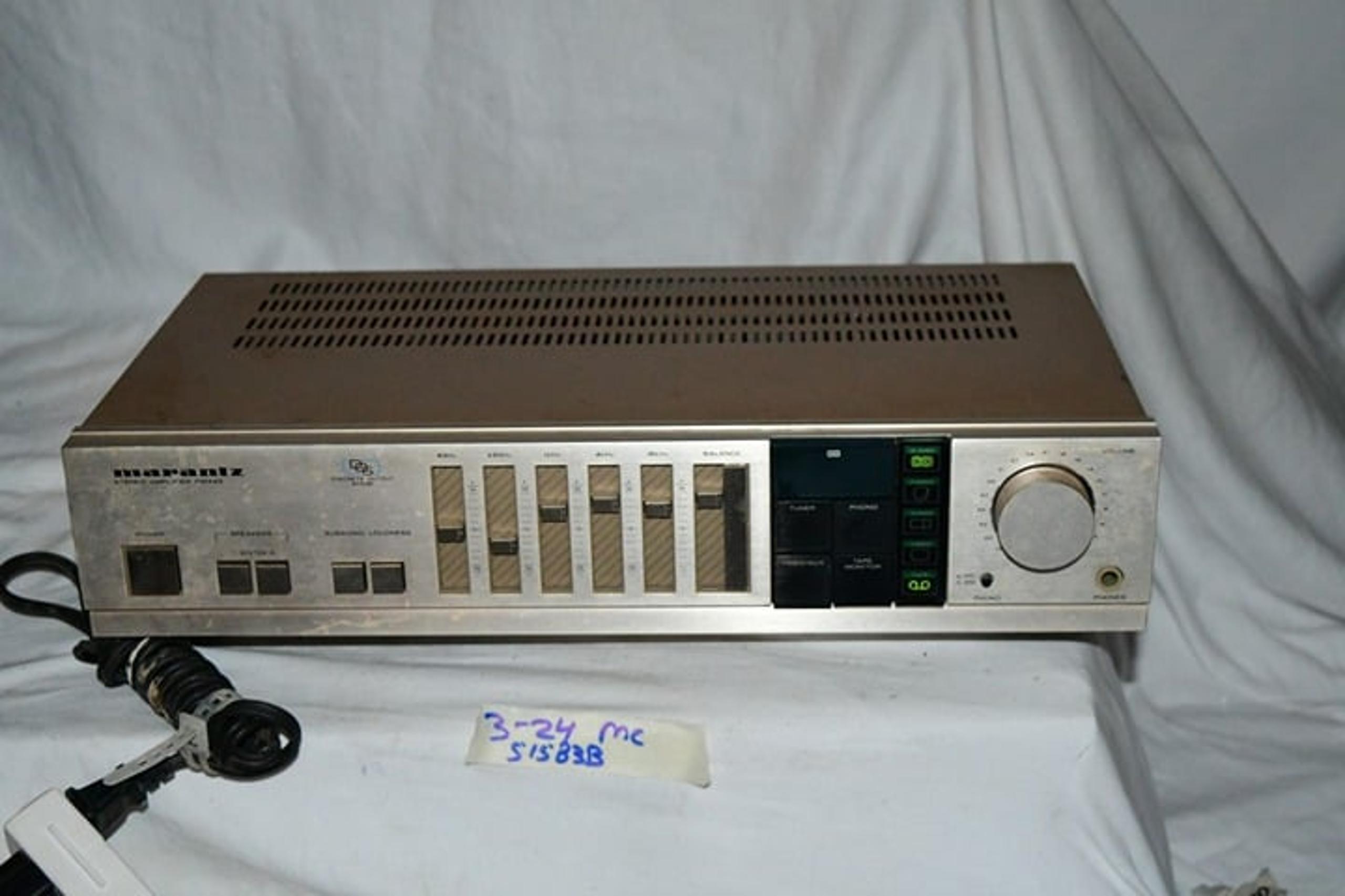 MARANTZ PM440 STEREO AMPLIFIER ESTATE SALE FIND 515B3B