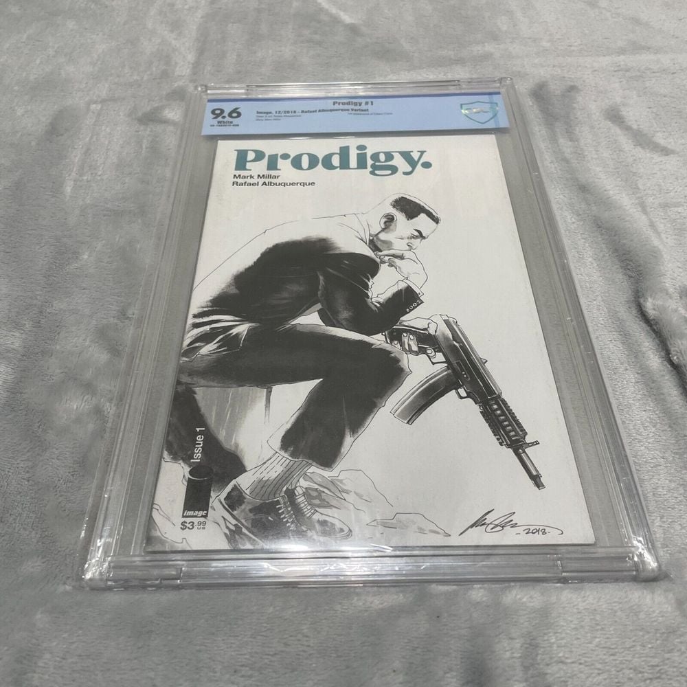 Prodigy 1 Comic CBCS 9.6 Image Mark Millar Albuquerque Netflix 1st Edison Crane
