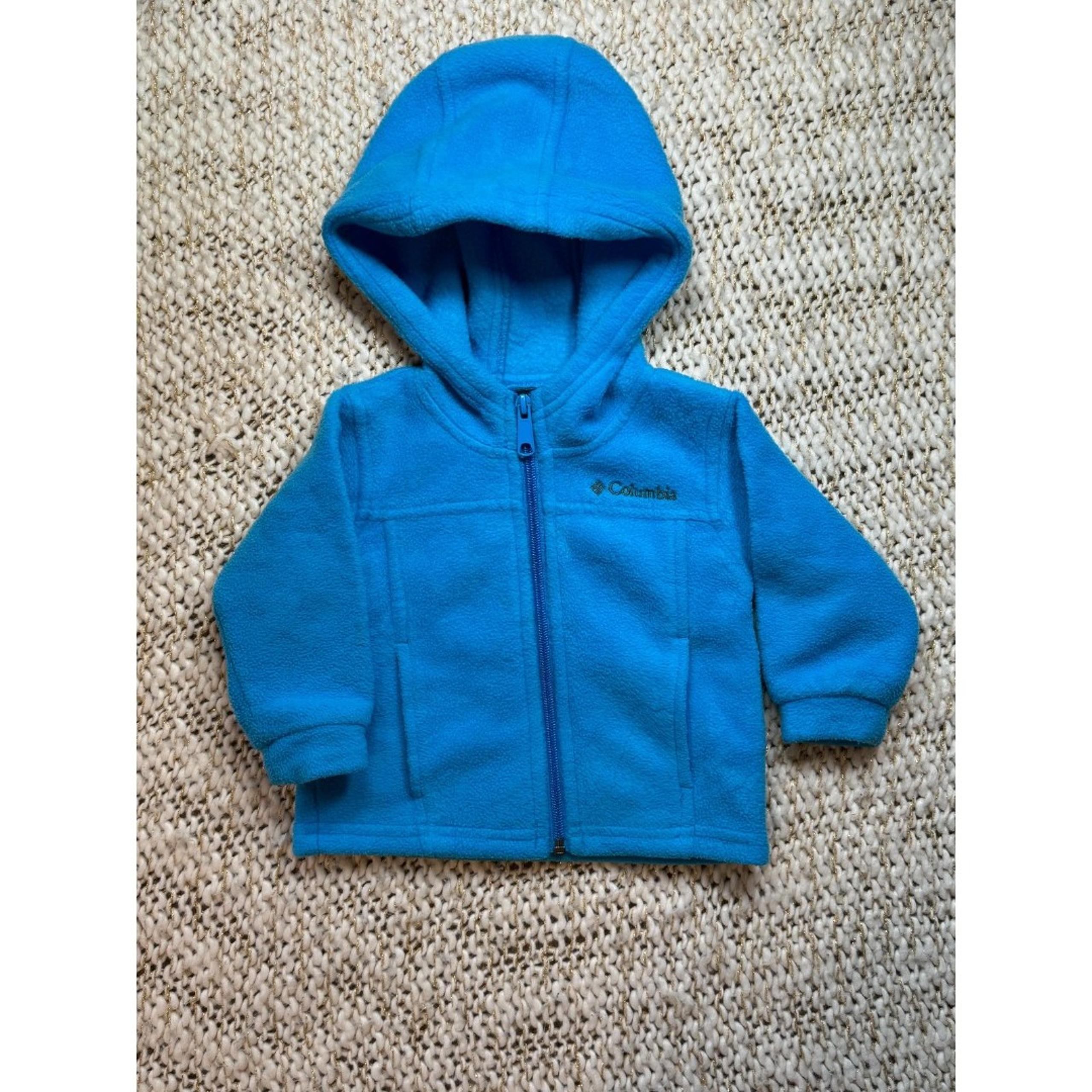 Columbia blue fleece jacket 12M (204)